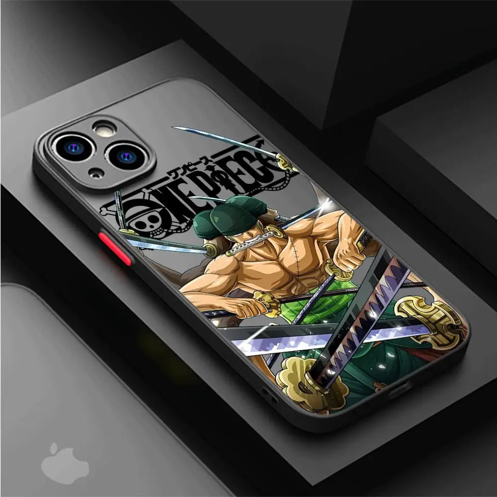 One Piece Anime Phone Case for Apple iPhones